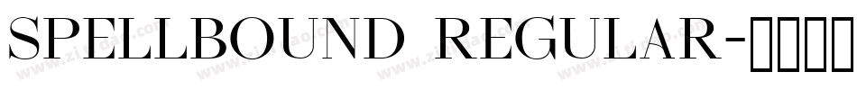 Spellbound Regular字体转换